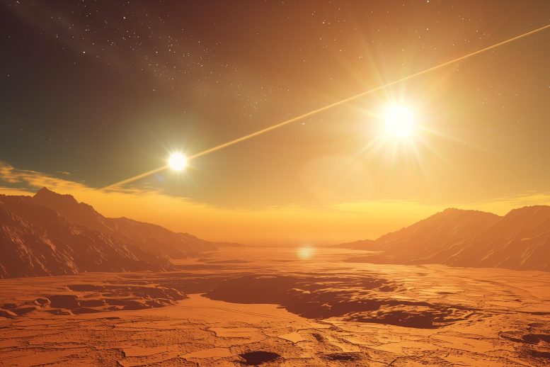 Tatooine Exoplanet Two Suns Concept - From Sci-Fi To Reality: Yale Study Points To A More Livable Tatooine