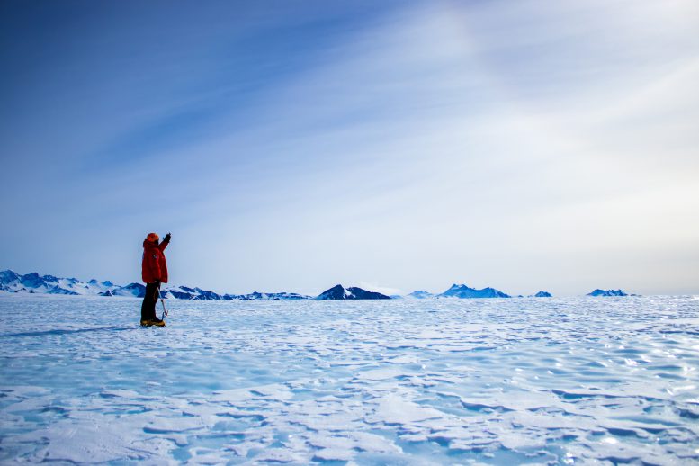 Blue Ice Area – Ellsworth Mountains, Antarctica - Melting Away History: How Climate Change Is Erasing Our Cosmic Heritage