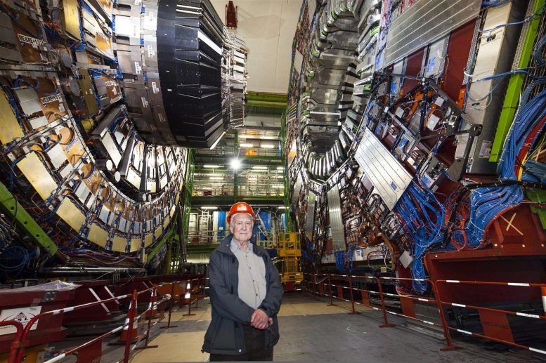 Peter Higgs CMS Detector - CERN Pays Tribute To Peter Higgs – “God Particle” Physicist Passes Away At 94