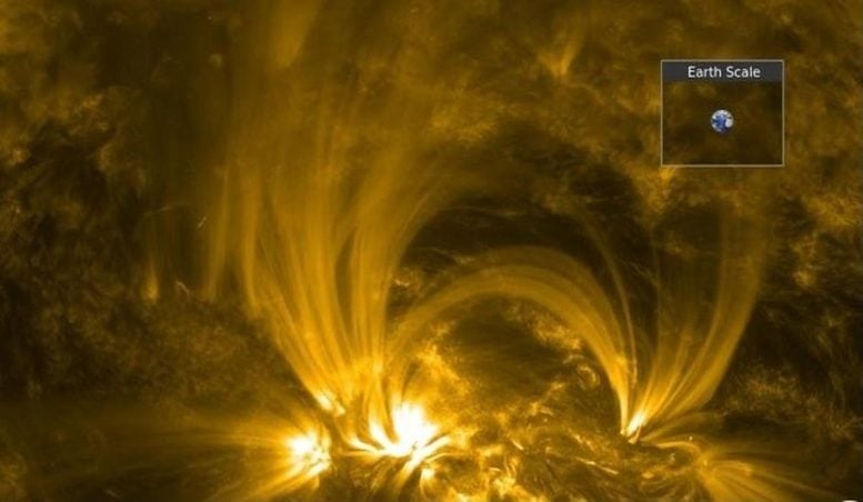 Active Region of the Sun - Hydrogen Recombination Sheds Light On Stellar Superflare Mysteries