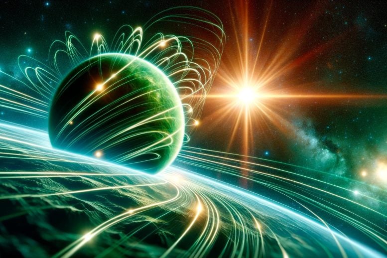Exoplanet Magnetic Field Art - How Stellar Magnetism Is Reshaping Our View Of Distant Worlds