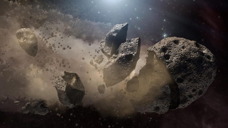 Asteroid Breaking Up - Scientists Discover Potential Interstellar Origins Of Life On Earth