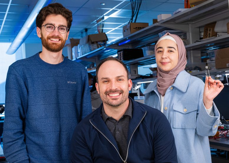 Joshua Woods, Jacob Robinson and Fatima Alrashdan - Revolutionizing Brain Health: Rice University Unveils Tiny, Implantable Brain Stimulator