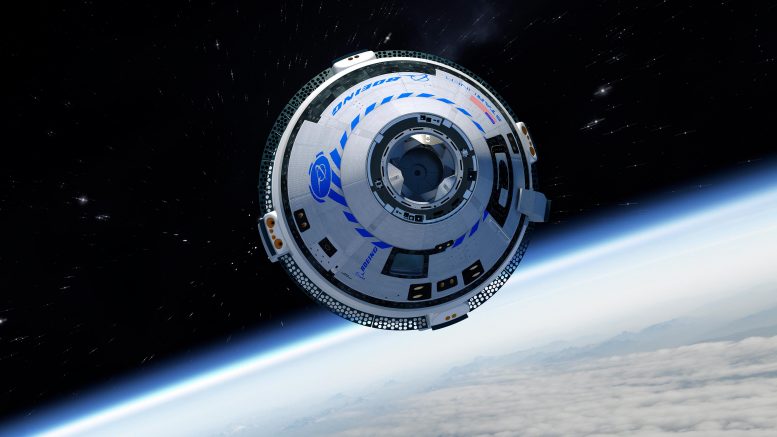 Boeing CST-100 Starliner Spacecraft in Orbit - NASA Astronauts Enter Quarantine As Boeing Starliner Test Flight Approaches