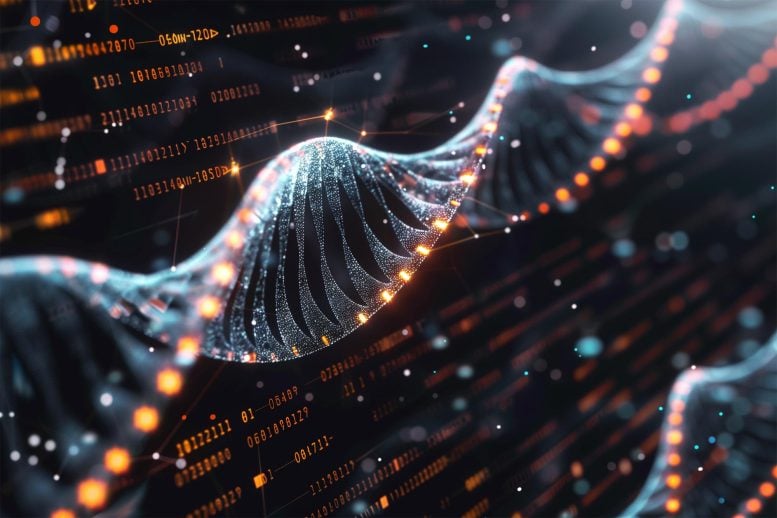 Advanced Genomics DNA Analysis Concept Art - Quantum Computing Meets Genomics: The Dawn Of Hyper-Fast DNA Analysis