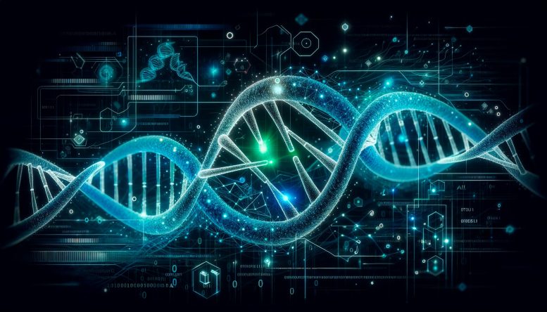 AI Genetic Analysis Art Concept - AI-MARRVEL: New AI Accelerates Diagnosis Of Rare Genetic Disorders