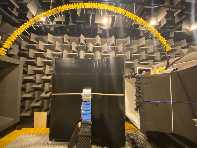 Electric Ducted Fan Mounted Next to the Curved Surface - Mystery Of Embedded Engine Noise Unraveled – New Research Paves The Way For Silent Skies