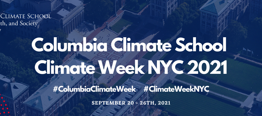 Climate Week at the Columbia Climate School