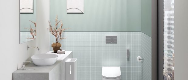 TOTO Touch-free tech in the bathroom