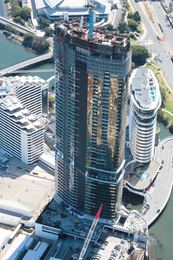 The Star Gold Coast first new tower hits its heights
