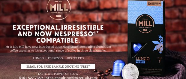 K Fee UK Introduces New Nespresso* Compatible Capsules – The Very Best Tastes Of Mr & Mrs Mill In Nespresso Format