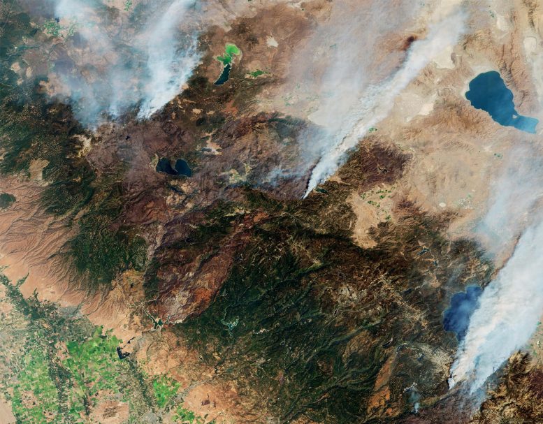 California Continues To Burn – More Than 7000 Wildfires, Burning Over 900,000 Hectares