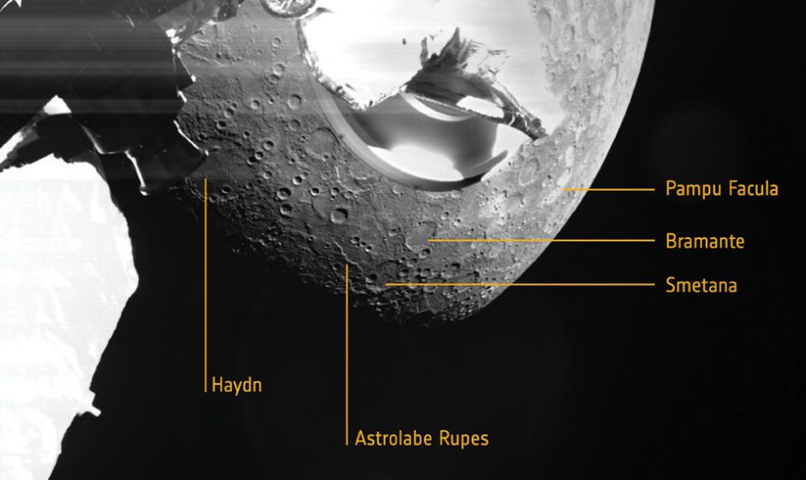 BepiColombo’s First Pictures of Mercury