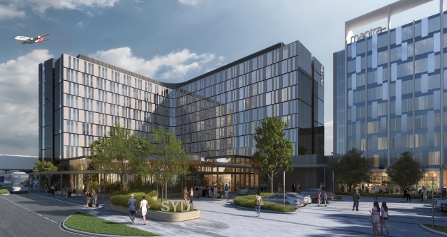 New renderings out for Sydney Airport hotel precinct