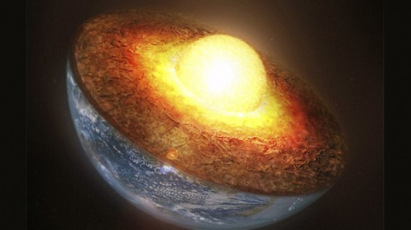 Earth’s inner core may actually be mushy