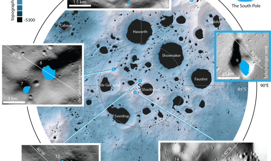 Some of the Moon’s Craters are so Dark, it Takes AI to see What’s Inside Them