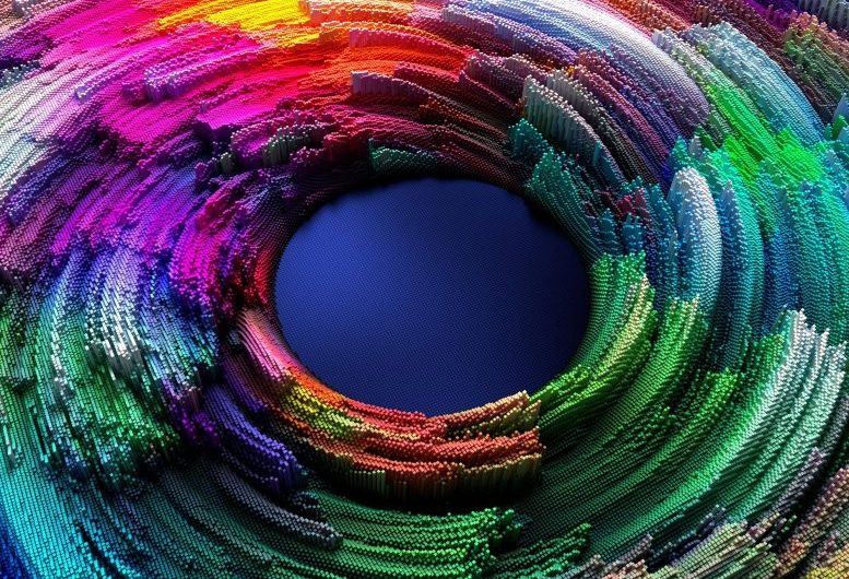“Magic Wand” Reveals a Previously Invisible Colorful Nano-World