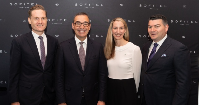 SA Premier cuts ribbon as Sofitel Adelaide officially opens doors