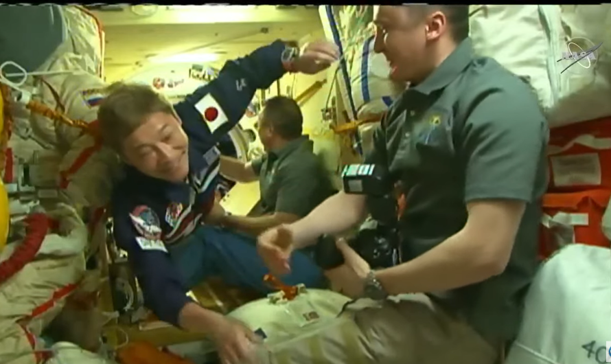 International Space Station: Live space tourist updates