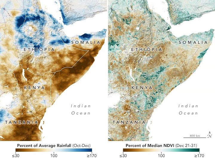 Failed Rainy Seasons Create Massive Food Emergency in Eastern Africa