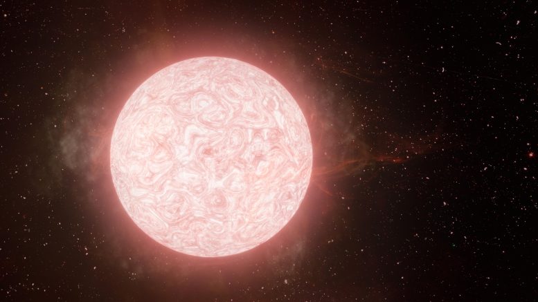 Astronomers Witness a Massive Dying Star Reach Its Explosive End
