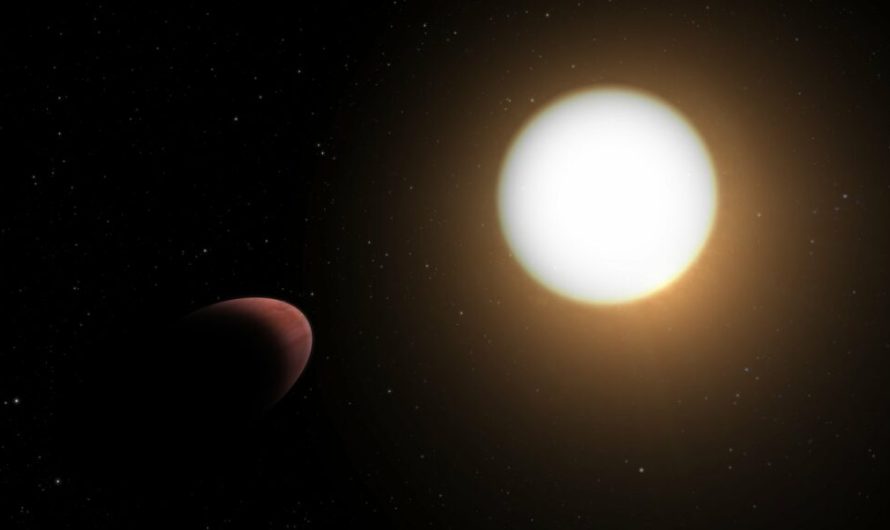 Astronomers spy oblong-shaped planet
